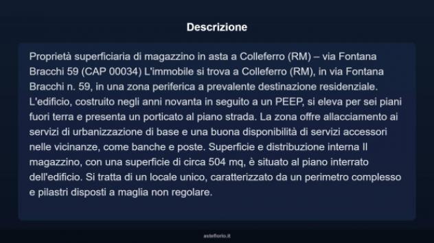 Immobile in asta di 504 m² in vendita a Colleferro - Foto 4