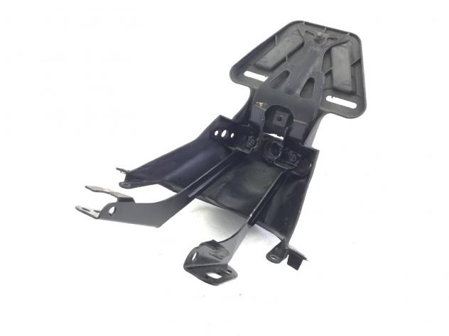 YAMAHA XENTER HW 150 PARAFANGO POSTERIORE PORTATARGA E STAFFA SUPPORTO 2012 2016 - Foto 6