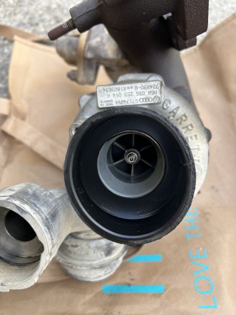 ❗️❗️❗️VENDUTO❗️❗️❗️Turbina usata Golf 5 2.0TDI 140cv Motore BKD - Foto 6