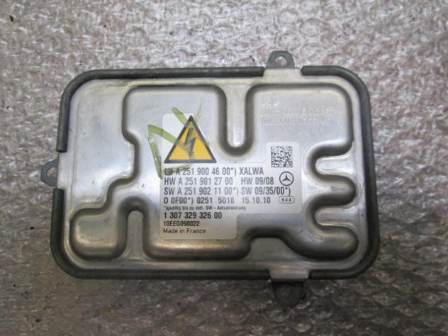 A2519004600 CENTRALINA FARO XENO LATO DESTRO MERCEDES CLASSE R 350 V251 3.0 D 4X4 195KW AUT 5P (2011) RICAMBIO USATO A2519012700 A2519021100