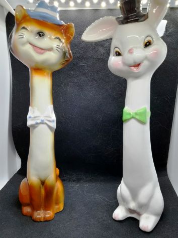 Sale e pepe in ceramica vintage