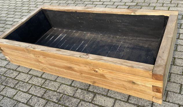 Grande fioriere in legno - Foto 6