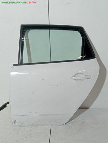 PORTA POST SX. BIANCO PASTEL AL / SE 999-U1309851 Carrozzeria  Lamierati esterni  Porte  Porta post. sx. VOLKSWAGEN - CROSS POLO - 2010  2014, VOLKSWA