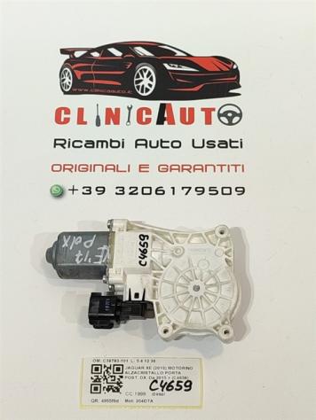 MOTORINO ALZAVETRO POSTERIORE DESTRA JAGUAR XE Serie (X760) C39793-101 204DTA (15)