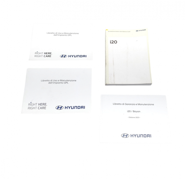LIBRETTO USO E MANUTENZIONE HYUNDAI i20 Serie G4LF (20)