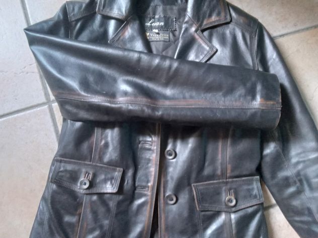 Giacca di pelle donna. Tg M/44. Perfetta, come nuova. - Foto 4
