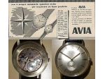 AVIA KING OROLOGIO LAMINATO CARICA MANUALE ANNI '70 MADE SWISS.