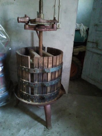 Torchio per vino da 80 lt