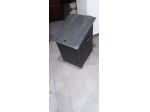 Contenitore in ferro porta legna, pellet o cenere 40x50x55h