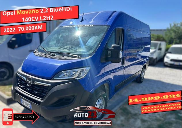 Opel Movano 2.2 BlueHDi 140CV L2H2 Iva Compresa