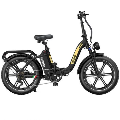 FAT BIKE PIEGHEVOLE OVIVO C2 PRO 250W 48V NUOVO - Foto 2