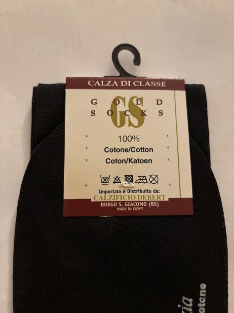 CALZE NUOVE CON CARTELLINO N’ 41/42 DA UOMO 100% COTONE IN FILO DI SCOZIA - Foto 10