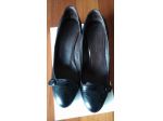 DECOLLETE NERE IN PELLE MARILENA