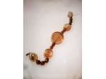 Bracciale ak259, Acciaio, Vetro e Cristalli