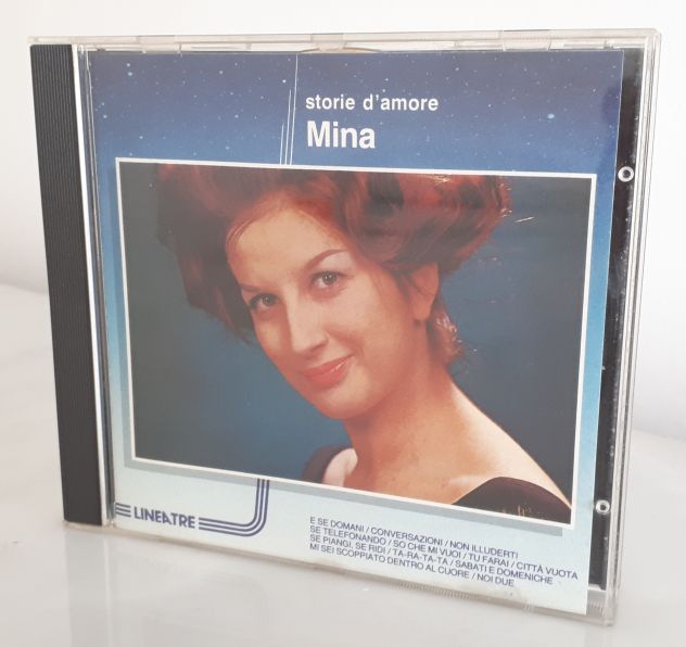 Mina – Storie D'Amore, RCA – CD 74487 Serie Linea Tre, CD 1990. - Foto 2