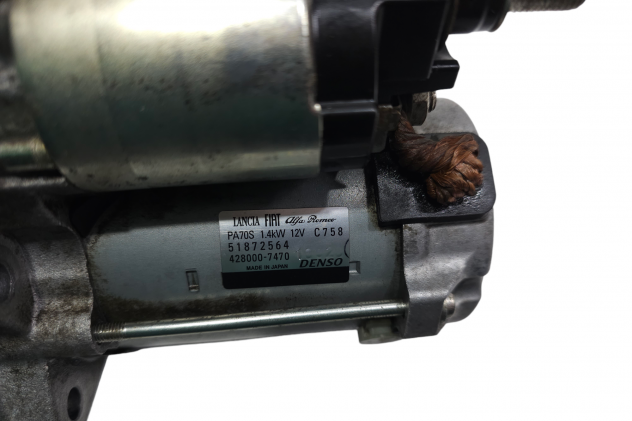 MOTORINO D' AVVIAMENTO FIAT Panda 3° Serie 51872564 312 A2.000 Bifuel/Gas 900 (12) - Foto 11