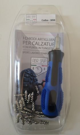CHIODI STIVALI PESCA CON SUOLE FELTRO, WADING BESTGRIP + CHIAVE MONTAGGIO - Foto 2