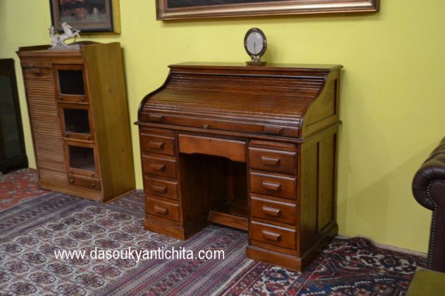 Scrivania postale a rullo stile inglese - Foto 9