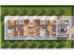 Casa singola di prossima costruzione disposta su unico piano
