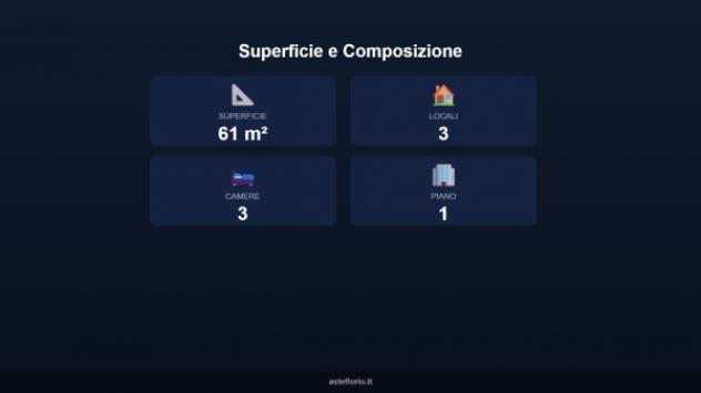 Immobile in asta di 61 m², box auto in vendita a Curtatone - Foto 8