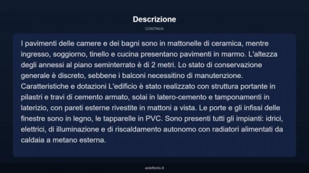 Immobile in asta di 118 m² con più di 5 locali e box auto in vendita a Porto San Giorgio - Foto 5