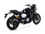 Yamaha Xjr 1300 scarico protezioni bauletti leve pedane cupolini freni