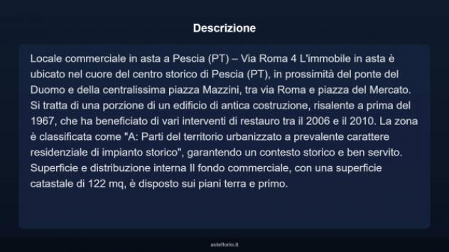 Immobile in asta di 122 m² in vendita a Pescia - Foto 9