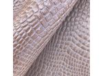 Pellame a vegetale stampa cocco colore  Nocciola vintage - Sp. 2.0 MM