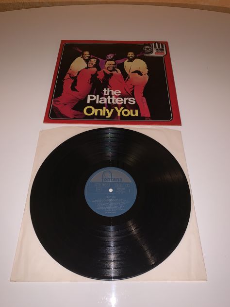 VINILE IN OTTIME CONDIZIONI,RARISSIMO,COMPLETO:THE PLATTERS"ONLY YOU"1°STAMPA I - Foto 5
