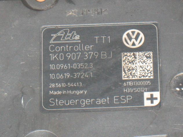 1K0614517DE ABS VW GOLF AUDI K2+ 1K0614517DE 1K0 907 379 BJ 1K0907379BJ - Foto 4