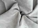 Pelle scamosciata colore grigio