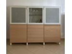 Credenza IKEA legno chiaro e bianco - ottime condizioni