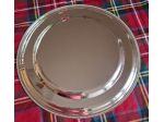 piatti argentati diam 28,5 cm blocco da 5 pezzi