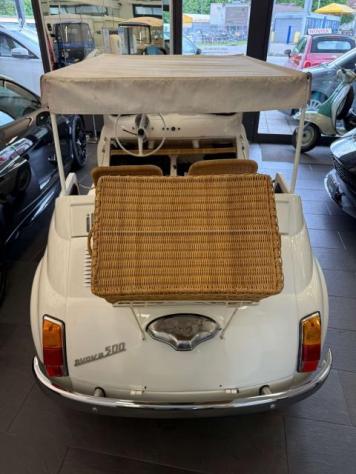 Fiat 500C SPIAGGINA JOLLY 1960 TARGHE NERE ORIGINALI - Foto 6