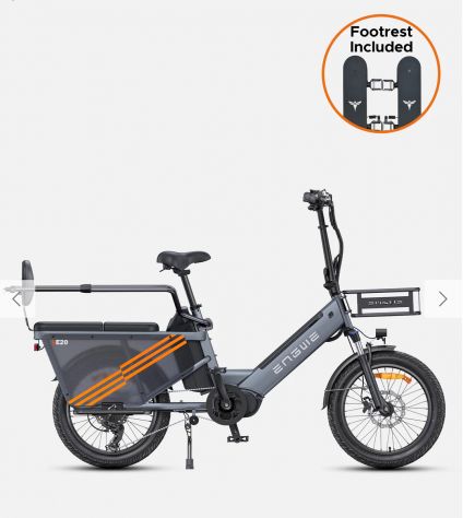 FAT BIKE ENGWE LE20 CARGO VERSIONE FULL NUOVO