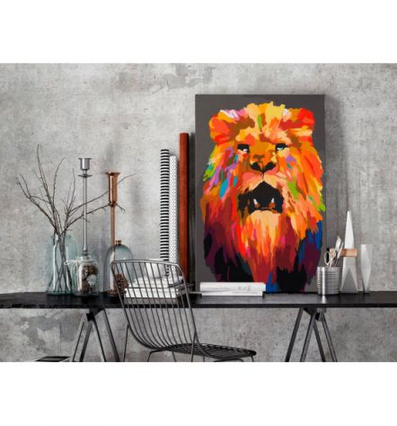 Quadro Fai Da Te 40x60 Cm. Animali N.6 ARREDALACASA Spedizione Gratis - Foto 2