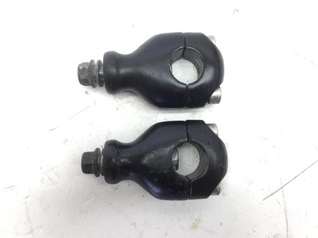 TRIUMPH BABY SPEED 600 COPPIA RISER SUPPORTO MANUBRIO HANDLEBAR 2002 2003 - Foto 3