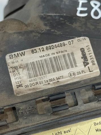 FARO SINISTRO ALLO XENON BMW Serie 1 Serie (E87) 6924489 N47D20A (0407) - Foto 5