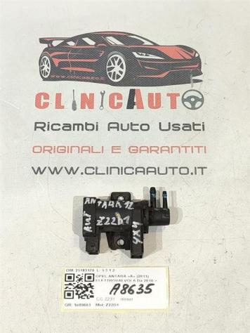 ELETTROVALVOLA OPEL Antara Serie 25183170 Z22D1 diesel 2231 (0615)