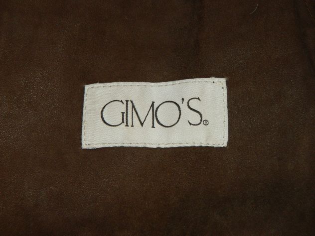 Giacca Gimo’s in pelle unisex 46 - Foto 2