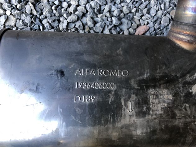 Scarico originale ALFAROMEO STEVIO benzina - Foto 3