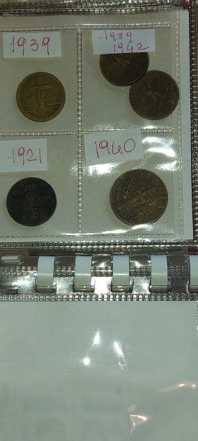 Buono da Lire 1 del 1923 ed altre monete rare del secolo 1800 e primi del 1900 - Foto 5