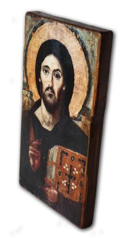 ICONA : Cristo Pantocrator di  Sinai, VI secolo - Foto 2