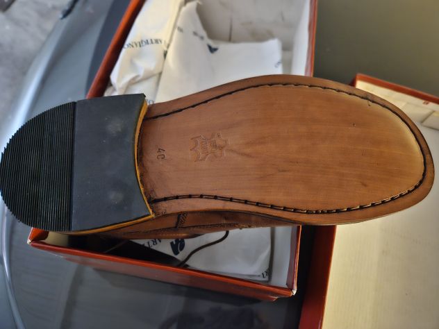 Scarpe uomo Artigianale n.40 Sono nuove € 10 - Foto 5