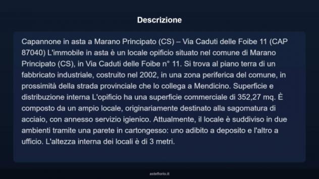 Immobile in asta di 352 m² in vendita a Marano Principato - Foto 3