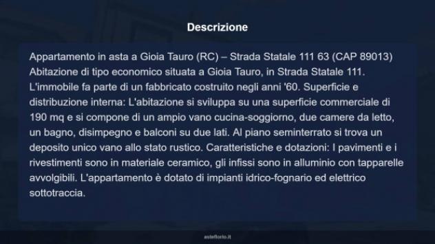 Immobile in asta di 190 m² in vendita a Gioia Tauro - Foto 10