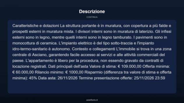 Immobile in asta di 97 m² in vendita a Asciano - Foto 17