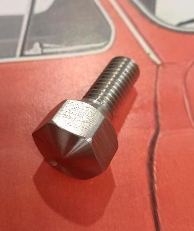 Kit 16 Bulloni Conici in Acciaio Inox - Fiat 500 R / 126 - Foto 2