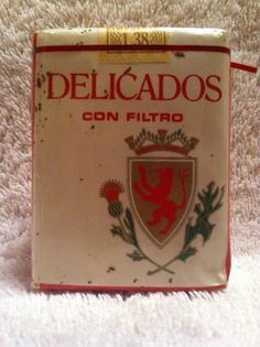 PACCHETTO PACCHETTI SIGARETTE "DELICADOS con filtro" MESSICO 1986 - Foto 3