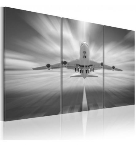 Quadro Con Un Aereo Moderno - ARREDALACASA